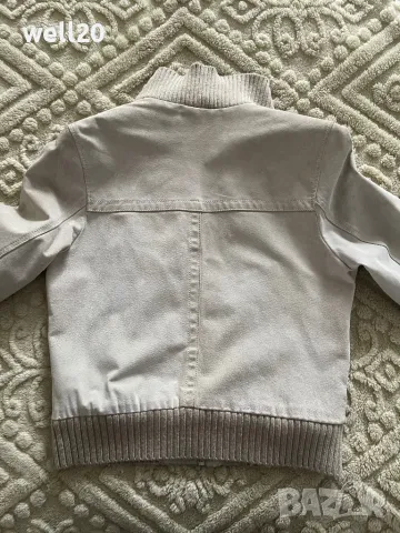 Късо яке естествен велур Mustang, снимка 5 - Якета - 48162187