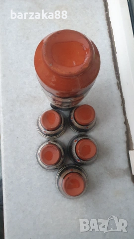 Керамична каничка с 5 бр. чашки, снимка 8 - Други стоки за дома - 53258035