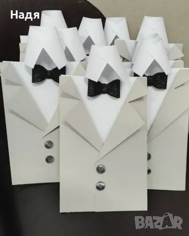 Луксозни покани тип"сако"за абитуриентски бал за момче, снимка 2 - Подаръци за мъже - 49239397