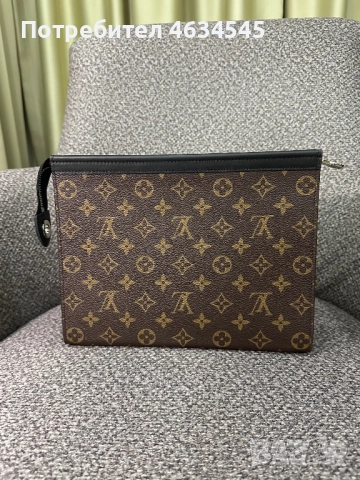 КАТО ЧИСТО НОВ Louis Vuitton Clutch, снимка 2 - Чанти - 52523585