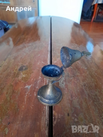 Старо кандило, снимка 5 - Други ценни предмети - 53456753