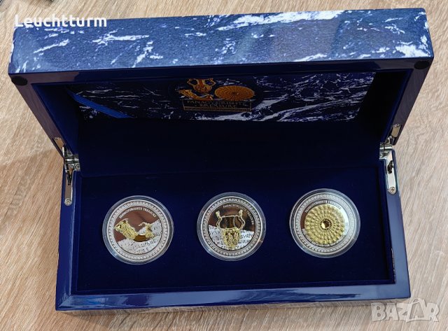 Колекционна серия сребърни монети "Панагюрско съкровище", снимка 3 - Нумизматика и бонистика - 43171683