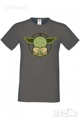 Мъжка тениска Star Wars Yoda 1,Междузвездни войни,Филм,Изненада,Подарък,Повод,, снимка 11 - Тениски - 37717831