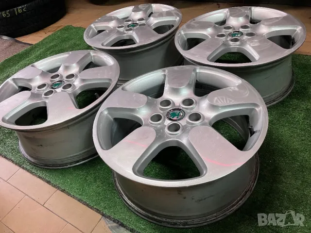 Джанти 5/112/17 Skoda WV Audi, снимка 8 - Гуми и джанти - 47557748