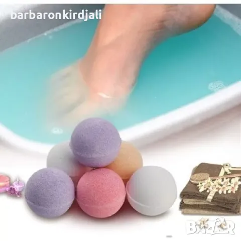 Бомбички за педикюрна вана 671 //РОЗОВА, снимка 3 - Педикюр и маникюр - 49406969