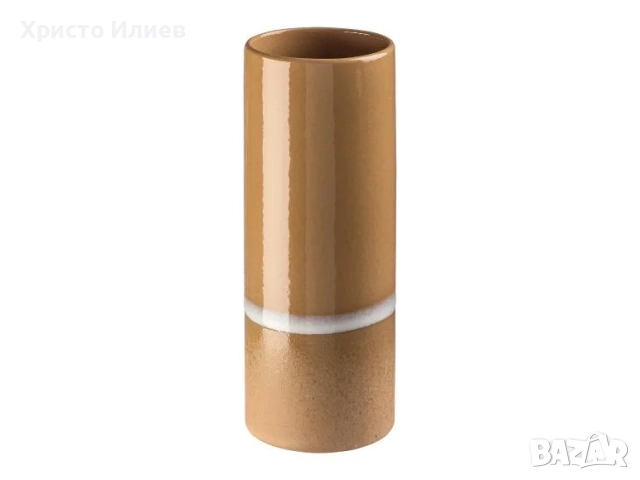 Керамична ваза 2 цвята, снимка 2 - Стайни растения - 51655286