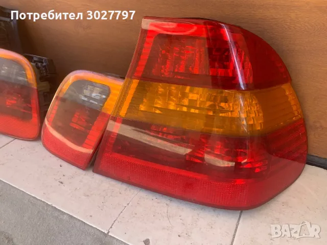 Оригинални стопове БМВ Е46 седан фейслифт стоп ляв десен М пакет оптика, снимка 6 - Части - 48622134