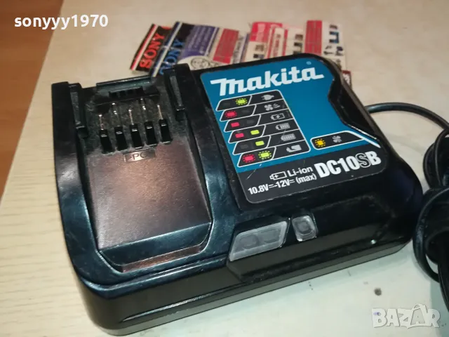 MAKITA DC10SB-BATTERY CHARGER-ВНОС SWISS 3103251943, снимка 8 - Винтоверти - 49714751