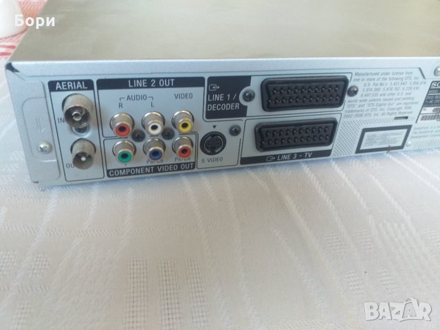 SONY DVD RECORDER HDD 160GB SONY RDR-HX650, снимка 7 - Плейъри, домашно кино, прожектори - 33673305