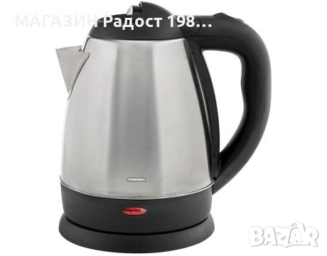 Кана електрическа Termomax TK-3075,1.2 Литра, Инокс