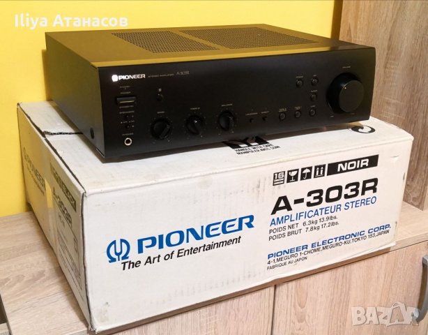 Pioneer A 303R made in Japan стерео усилвател , снимка 2 - Ресийвъри, усилватели, смесителни пултове - 35579561