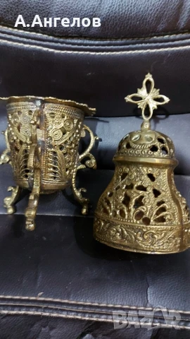 КАДИЛНИЦА , снимка 8 - Антикварни и старинни предмети - 51046495