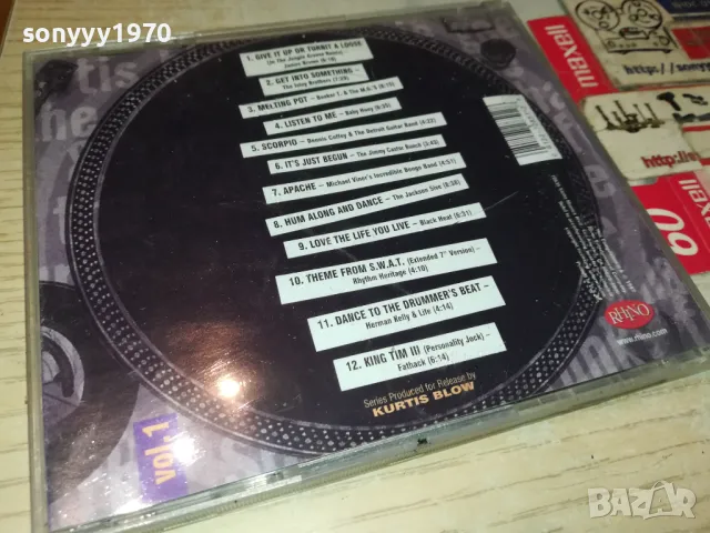 KURTIS BLOW-THE HISTORY OF RAP CD 0605251147, снимка 4 - CD дискове - 50174744