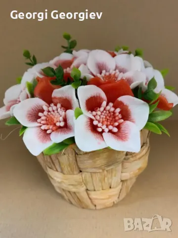 Цветя изработени с глицеринов ароматен сапун универсален магазин 29 етаж 1 Стара Загора Център , снимка 7 - Изкуствени цветя - 48724317