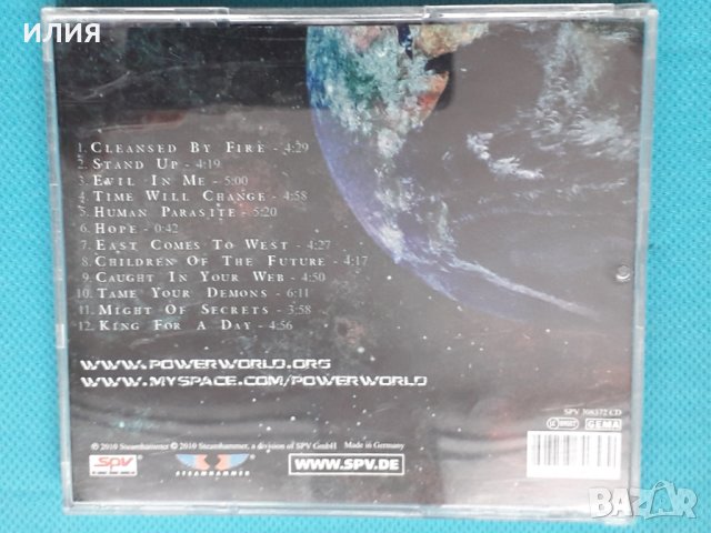 Powerworld – 2010 - Human Parasite(Hard Rock, Heavy Metal), снимка 9 - CD дискове - 43716142