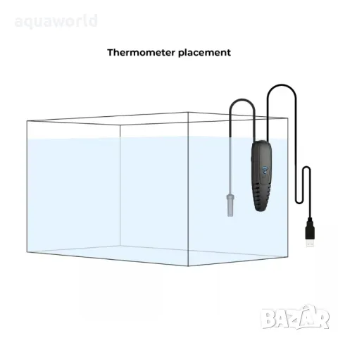 "ПРОМОЦИЯ" AquaEl THERMOMETER link WI-FI, снимка 3 - Оборудване за аквариуми - 49722618