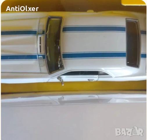 Pontiac Firebird 1969 & Маserati A6GCS/53 diecast 1:43, снимка 6 - Коли, камиони, мотори, писти - 52586804