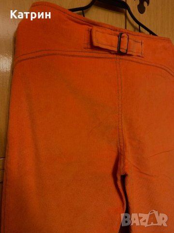 Светло оранжеви джинси, снимка 3 - Панталони - 26694243