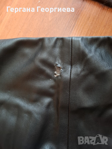 Дамски кожен панталон, снимка 2 - Панталони - 40639286