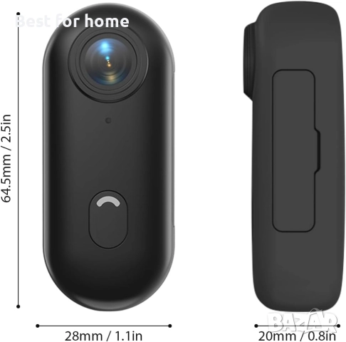 Andoer 4K 30fps Миниатюрна Екшън Камера WiFi , снимка 2 - Камери - 52321260