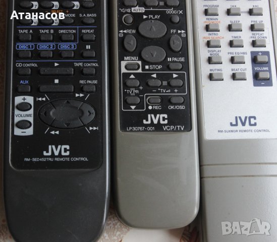 Дистанционно JVC, снимка 6 - Дистанционни - 43309312