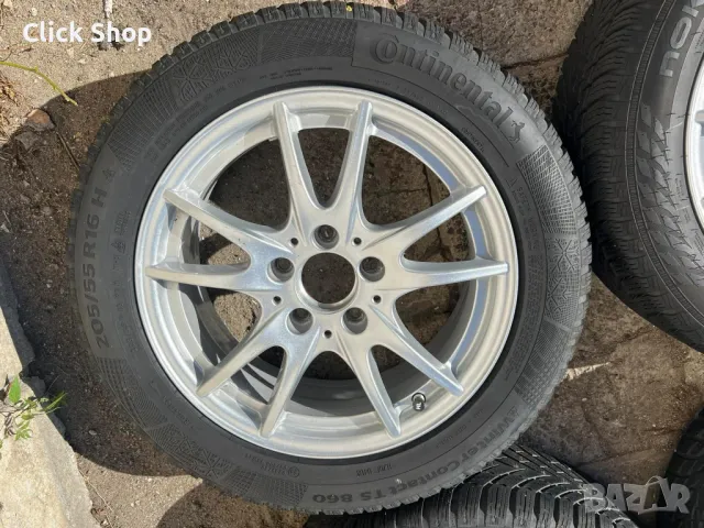 5х112 16 Джанти Лети Mercedes VW Seat Skoda Audi Golf Caddy 5x112, снимка 8 - Гуми и джанти - 48177435