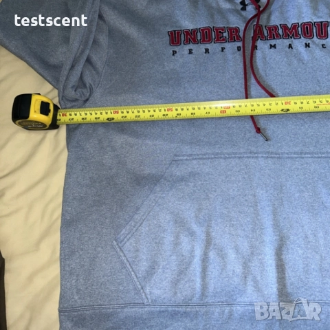 Унисекс суичър Under Armour PERFORMANCE Men's Hoodie Size XL (54”) блуза с качулка , снимка 5 - Суичъри - 36906745