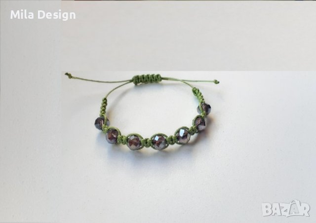 Гривна с кристали, снимка 3 - Гривни - 42838385