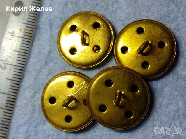 ЛОТ 4 СТАРИ ВИНТИДЖ ПОЗЛАТЕНИ КОПЧЕТА МЕТАЛНИ с БУКВАТА - М - За КОЛЕКЦИЯ ДЕКОРАЦИЯ 41077, снимка 6 - Колекции - 43546052