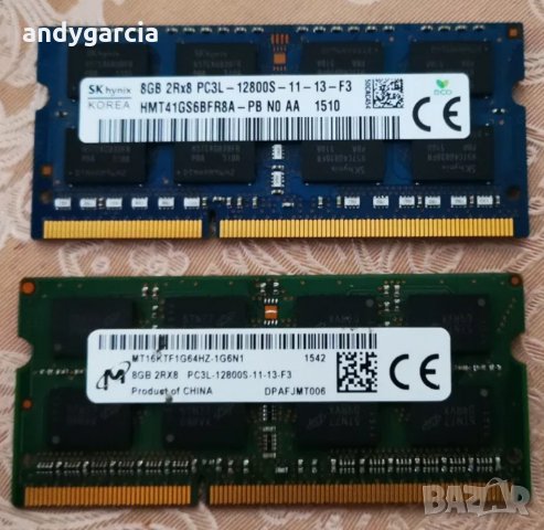 16GB DDR4 KIT 2400mhz Micron (Комплект 2x8GB DDR4) SODIMM PC4 рам памет лаптоп КИТ комплект, снимка 6 - RAM памет - 35435772