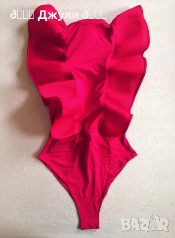 Бутикова боди - риза с ефектни ръкави, снимка 9 - Ризи - 51748745