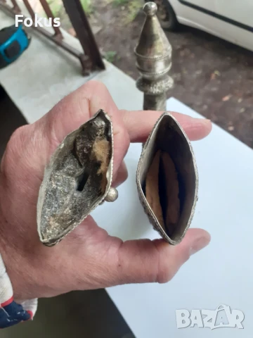 Ханджар - кания и дръжка от стар османски ханджар, снимка 4 - Антикварни и старинни предмети - 50839293