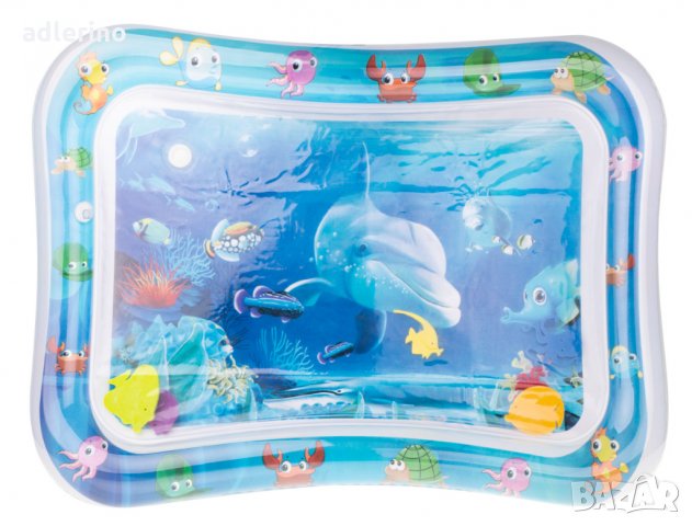 Водна, надуваема бебешка възглавничка Морска Фантазия, плажна възглавничка за бебета, снимка 1