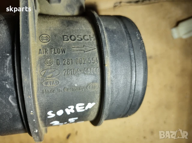 Дебитомер за Kia Sorento 2,5 CRDI / Соренто 2,5 ЦРДИ, снимка 3 - Части - 51177561