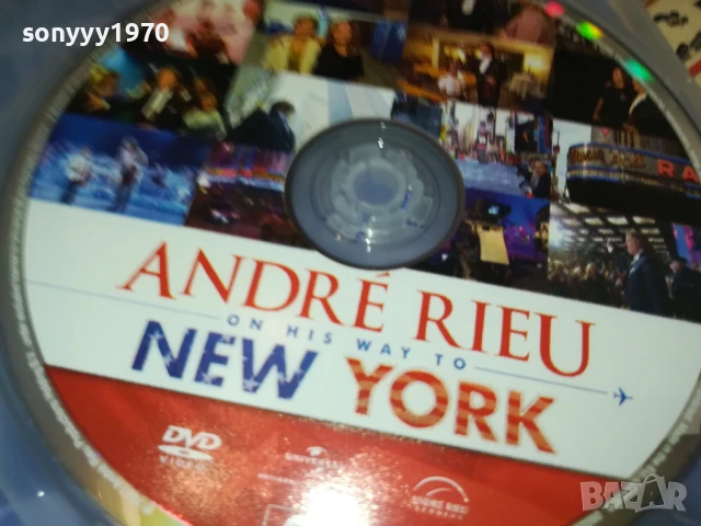 ANDRE RIEU NEW YORK DVD 1507251632, снимка 8 - DVD дискове - 51030194