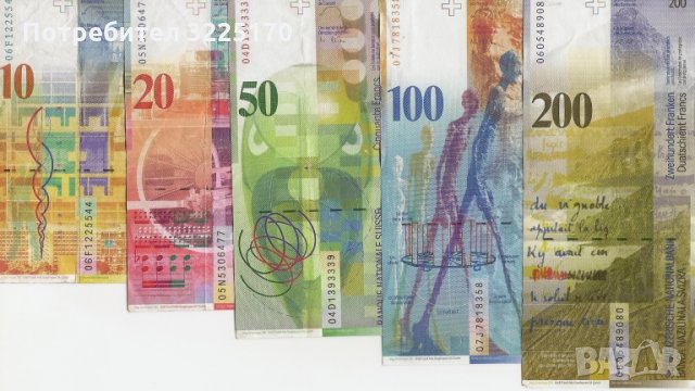 Изкупувам стари емисии швейцарски франкове, снимка 2 - Нумизматика и бонистика - 34917046