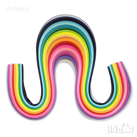 6305 Творчески квилинг ленти с инструмент, снимка 4 - Ученически пособия, канцеларски материали - 52912888