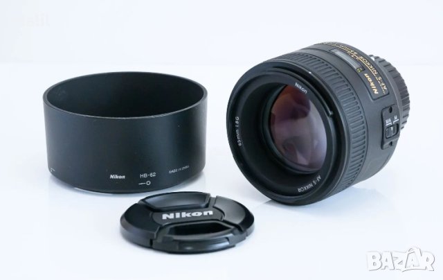 Nikon AF-S Nikkor 85mm f/1.8G, снимка 4 - Обективи и филтри - 43965166