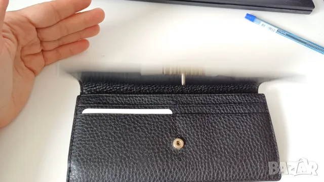 Портфейл  Calvin Klein  естествена кожа , снимка 4 - Портфейли, портмонета - 50055281