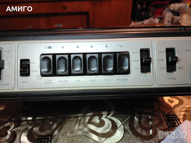 продавам радио касетофон Sencor lcd 4420, снимка 5 - Радиокасетофони, транзистори - 53295687