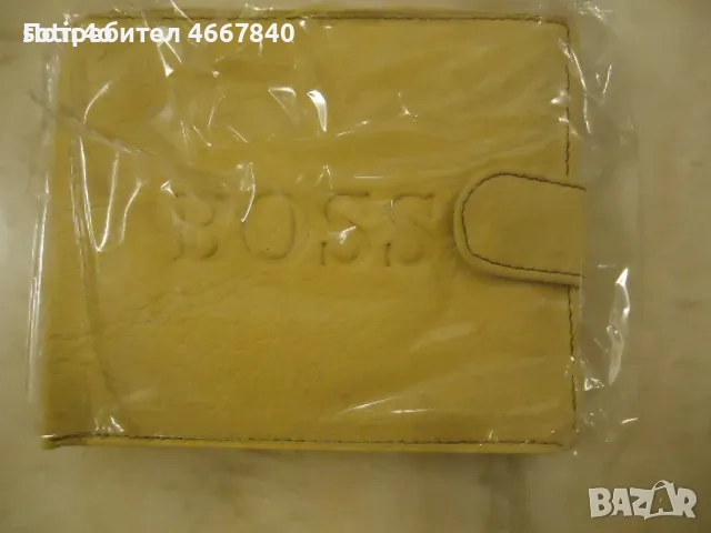 Boss кожен портфейл-нов.