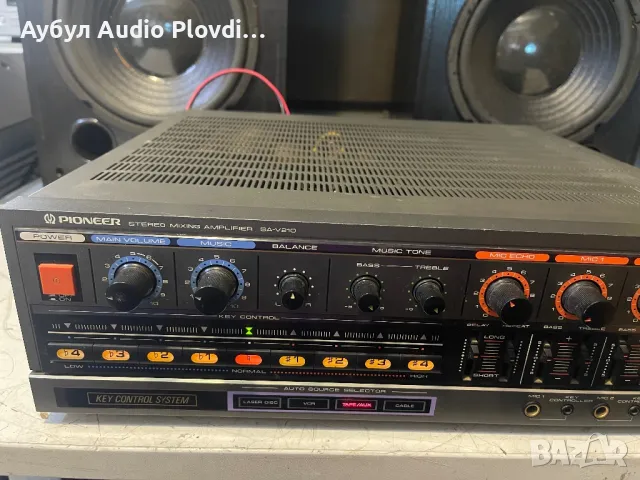 PIONEER Стерео миксиращ караоке усилвател SA-V210, снимка 8 - Ресийвъри, усилватели, смесителни пултове - 49697574