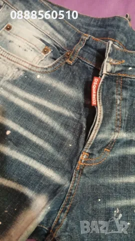 Мъжки къси и дълги дънки Дискуаред Dsquarеd, снимка 7 - Панталони - 49680931