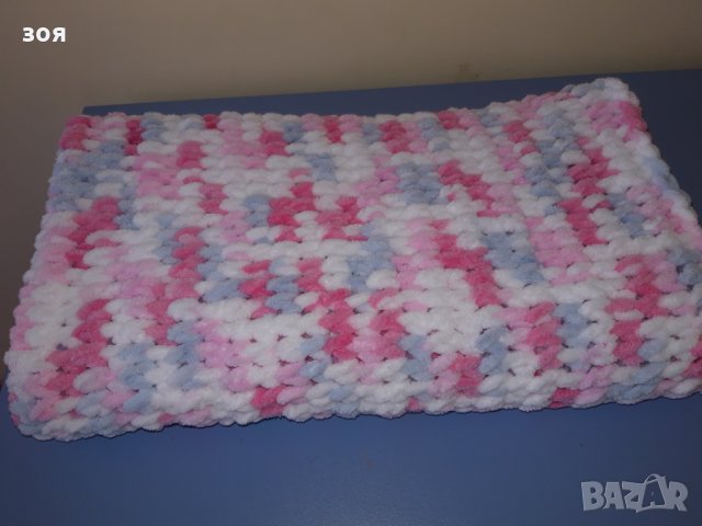  Детско одеяло,нежно розово , снимка 1 - Спално бельо и завивки - 32396472