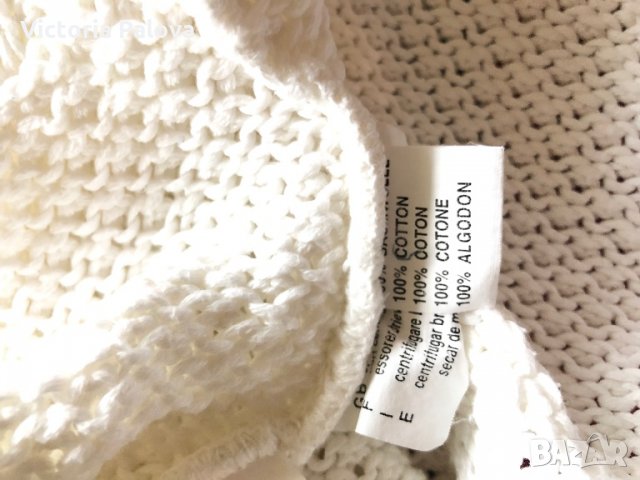 Красив модерен пуловер,памук, снимка 8 - Блузи с дълъг ръкав и пуловери - 26935144