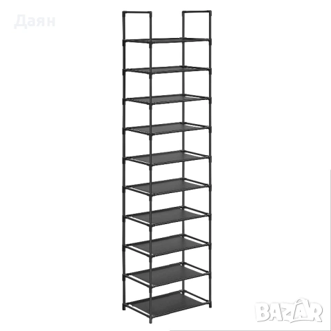 Поставка за обувки на 10 нива SONGMICS, снимка 2 - Други - 53150493