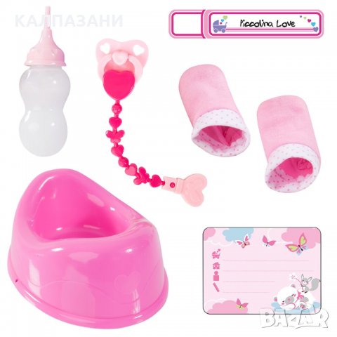 BAYER Кукла 42 см. PICCOLINA LOVE 94209, снимка 4 - Кукли - 32567432