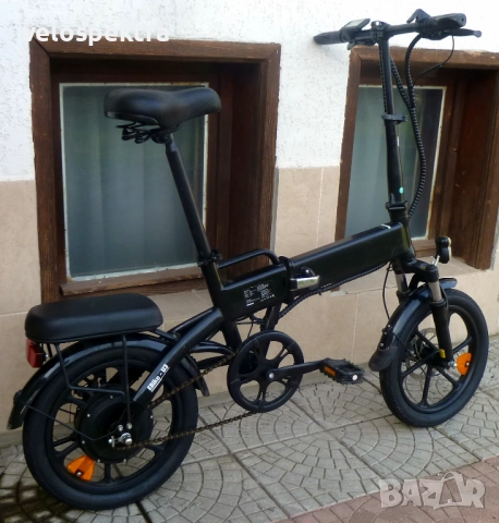 Електрически Е-Байк Ю2 - сгъваем "пони" ! На 400 км. Като НОВ ! , снимка 15 - Велосипеди - 52860012