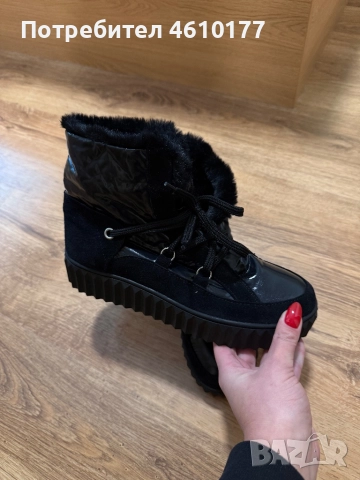 Нови черни боти 39 номер, снимка 4 - Дамски боти - 52207449