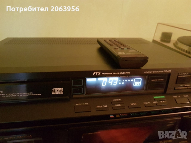 Philips CD 473 cd player., снимка 4 - Аудиосистеми - 51631368